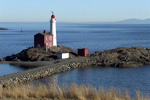 Fisgard Lighthouse at Fort Rodd Hill Victoria BC